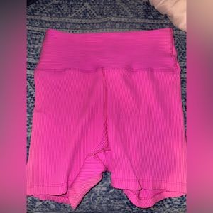 Pink “year of ours” volley short, size M